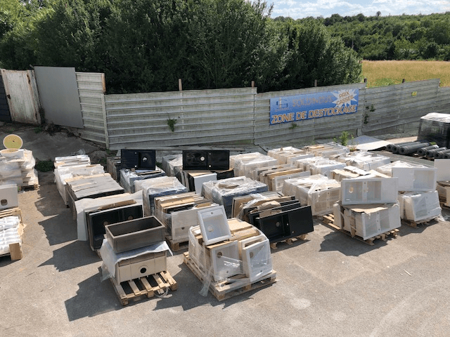 Panneau sandwich — vue entrepôt